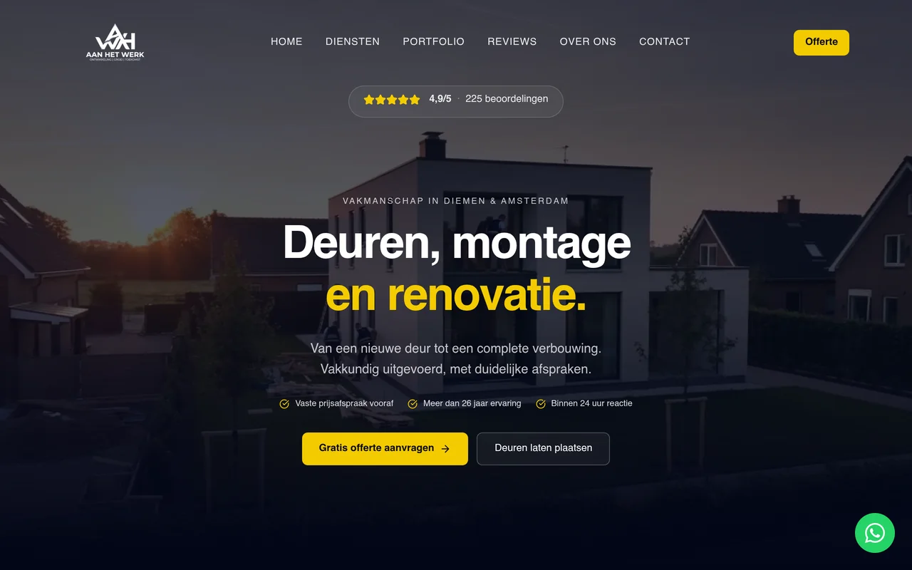 Website Aan het Werk